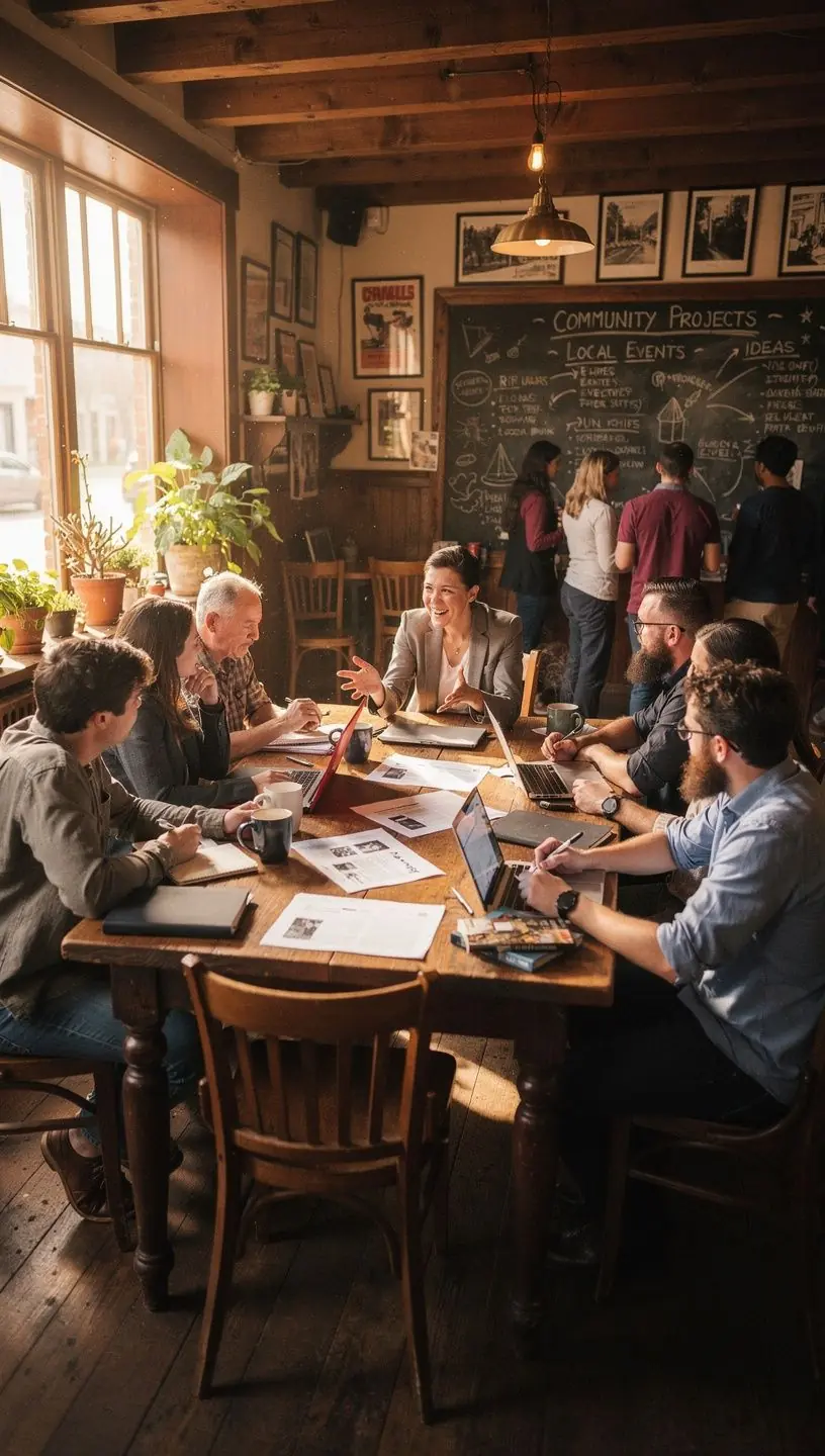 Místní tradice utvářejí komunitní identitu.